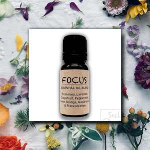 Focus, pure essential oil blend.