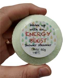 Shower Steamers: Energy Boost Shower Steamer
