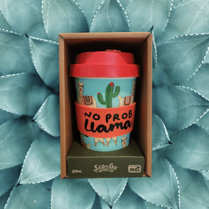 No prob llama, Eco-to-go cup.