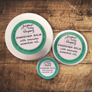 Skin Care Balms Deodorant: Kawakawa Balm, 150ml tin.