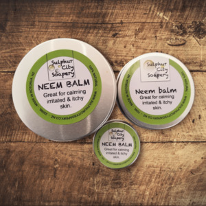 Skin Care Balms Deodorant: Neem balm, 150ml tin.