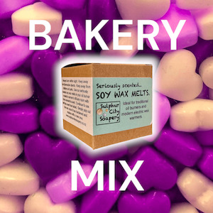 Soy Wax Melts: Aroma - bakery mix, soy wax melts.