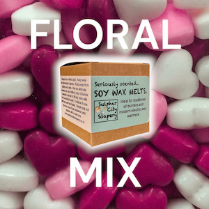 Soy Wax Melts: Aroma - floral mix, soy wax melts.