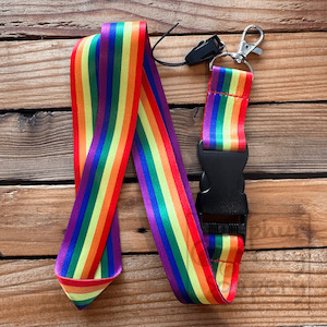 Proud As Punch: Pride lanyard.