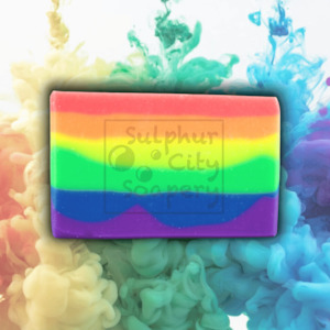 Proud as punch - Pride soap.