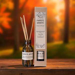 Reed Diffuser - Amber Woods