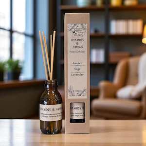 Reed Diffuser - Oakmoss & Amber