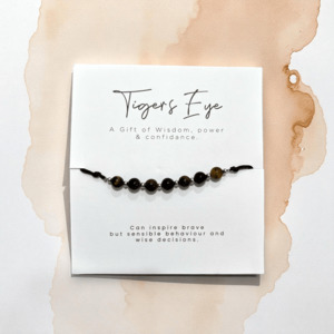 Miscellaneous: Tigers Eye Crystal Bracelet