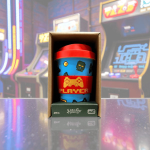 Player, Eco-to-go cup.