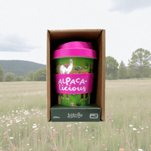 Alpaca-licious, Eco-to-go cup.