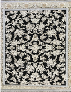 1200 Reeds: Silver Rose  - Persian Rug