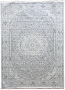 Jacquard White Shah - Persian Rug