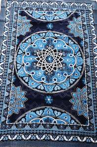 Throws Floor Covers: Blue Sphere - Throw / Floor Cover