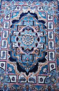 Throws Floor Covers: Blue Temple - Throw / Floor Cover