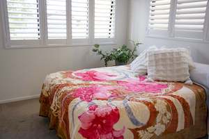 Double Blankets: Beige Swirl - Mink Blanket (Double)