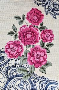 Single Blankets: Over Time - 'Ronja' Mink Blanket (Single)