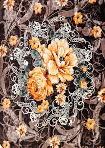 Single Blankets: Apricot - 'Chica' Mink Blanket (Single)