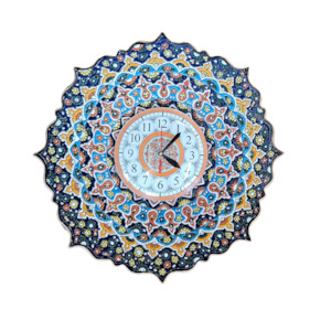 Ceramic Decor: Midnight Bliss - Clock