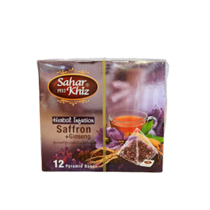Saffron Tea (With Ginseng)