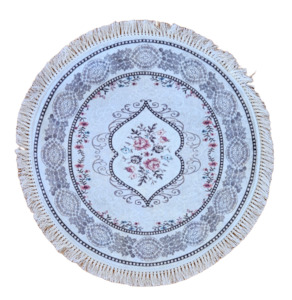 Pink Floral - Circle Mat