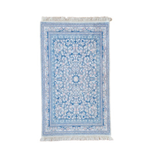 Persian Accent Mats: Blue Rose - Rectangle Mat
