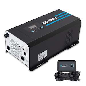 Renogy: 3000W 12V Pure Sine Wave Inverter Charger w/ LCD