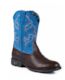 Roper Kids Lightning Boots Blue