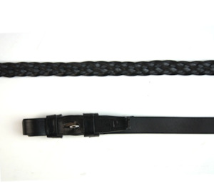 Bridles Accessories: STS English Leather Plaited Reins