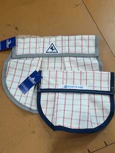 Insect Sun Protection: Summit Saddlery Fabric Pleated Nose Shade