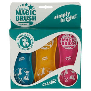 Brushes Combs Hoof Picks: Magic Brush Set Classic