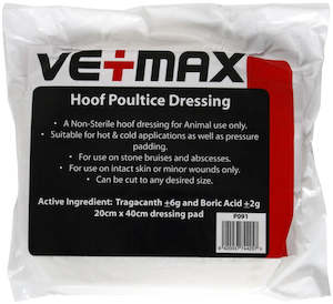 First Aid Medical: Vetmax Hoof Poultice 3 Pack
