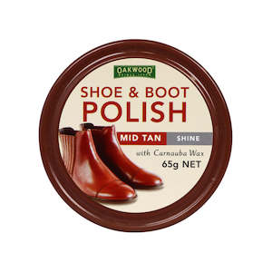 Oakwood Mid Tan Shoe & Boot Polish