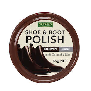 Oakwood: Oakwood Brown Shoe & Boot Polish