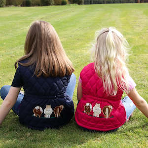 British Country Collection: British Country Collection Three Fat Ponies Gilet