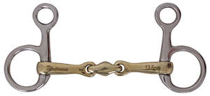 Platinum German Silver Double Jointed Hanging Cheek with lozenge