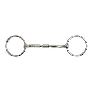 Platinum Loose Ring Snaffle with Roller