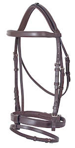 Platinum Hanoverian Padded Bridle