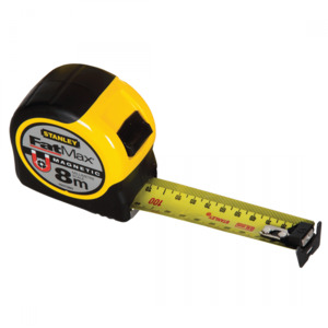 Products: Stanley 8m x 32mm Fatmax Magnetic tape, Hand Tools Summit Tools NZ