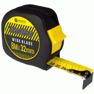Products: Stanway 8m x 32mm Pro Builders Tape, Hand Tools Summit Tools NZ