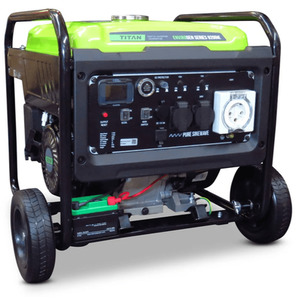 Titan Envirogen 9200IE Inverter Generator Electric Start - Incl Wheel Kit, Gener&hellip;