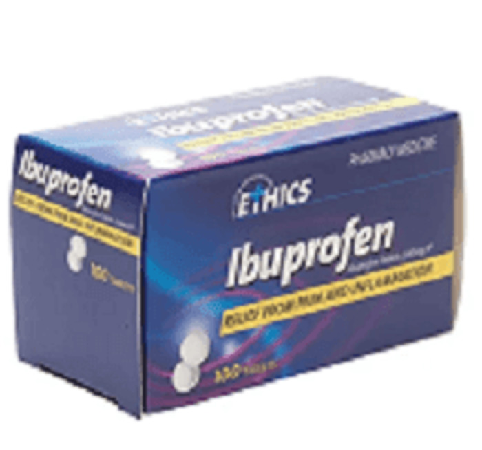 Products: Ethics Ibuprofen 200mg 100 Tablets