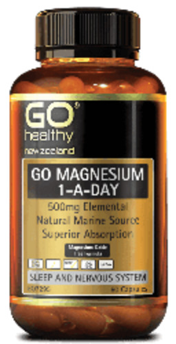 Go Healthy Magnesium 500mg 60 Capsules