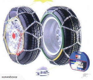 Snow Chains 1: Alpine Star Diamond Pattern EasyFit SnowChains 050