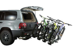 Platform Bike Rack: Inno INH142 Tire Hold Hitch 4