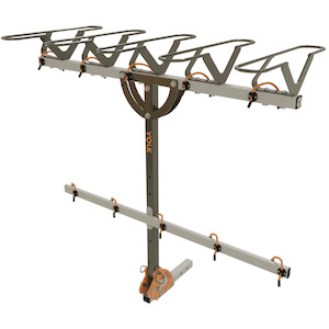 Hitch Bike Rack: Yolk 5 Bike Vertical