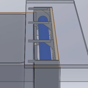 Eco Vanishing Hinge Hidden Pool Cover Roller: Eco-Vanishing Under deck, Back of Pool Wall Envelope Roller Storage