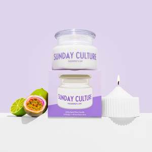Passionfruit & Lime Sand Wax Candle