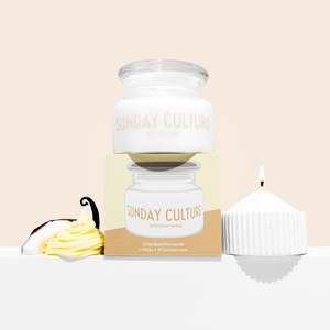 Ready Made: Buttercream Vanilla Sand Wax Candle