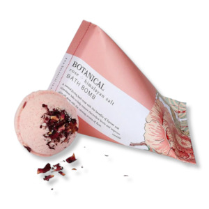 Rose & Himalayan Salt Bath Bomb (Botanical)