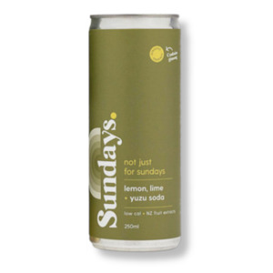 Lemon, Lime & Yuzu Soda (Sundays Drinks)